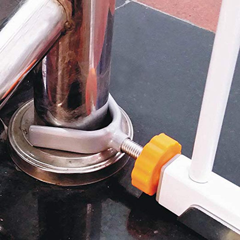 Y-shaped Top Bolt Fitting Steel Core Screw ABS Plastic Safety Sturdy Gate Bar Install Protect Pet Baby Fix Fence Screw Bolt Nut