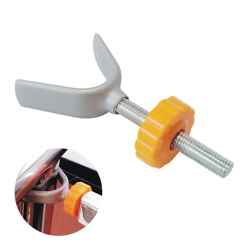 Y-shaped Top Bolt Fitting Steel Core Screw ABS Plastic Safety Sturdy Gate Bar Install Protect Pet Baby Fix Fence Screw Bolt Nut