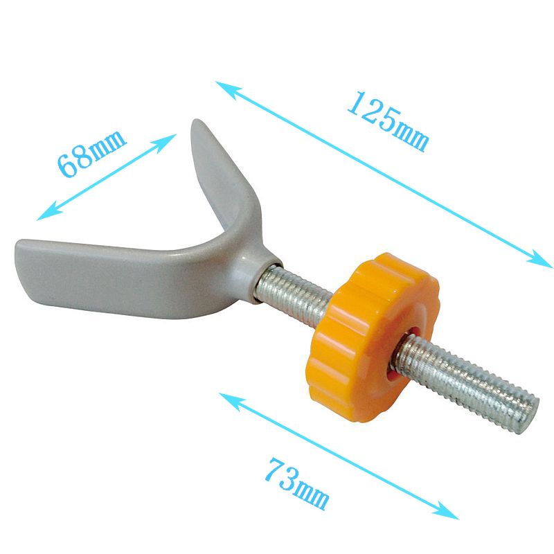 Y-shaped Top Bolt Fitting Steel Core Screw ABS Plastic Safety Sturdy Gate Bar Install Protect Pet Baby Fix Fence Screw Bolt Nut