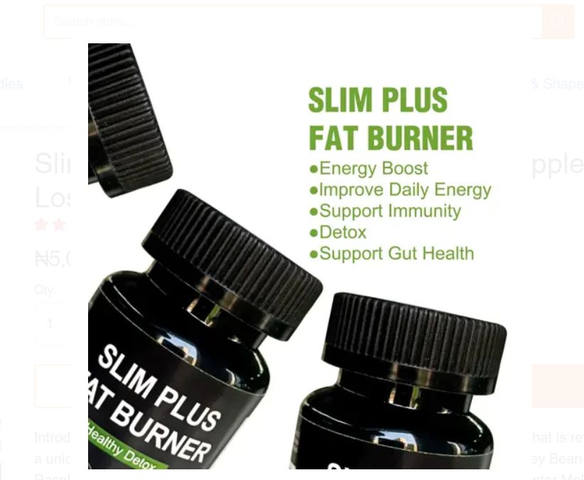 Super Slim Plus Fat Burner Tablets (60 Tablets)