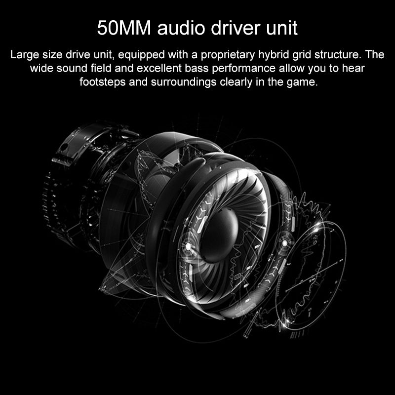 USB Wired 7.1 Surround Gaming Headset Microphone
