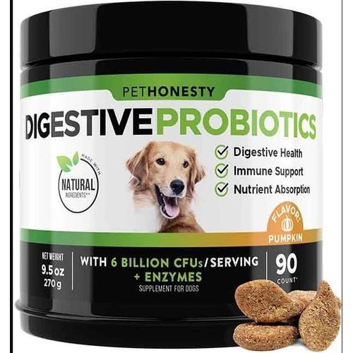 Digestive Probiotics Chews 90 Count -For Dogs