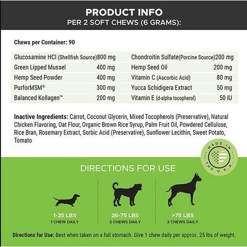 Senior Dog Mobility (90 Count) Hip & Joints