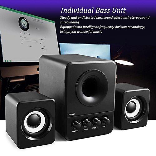 Wired Speaker Set - Black