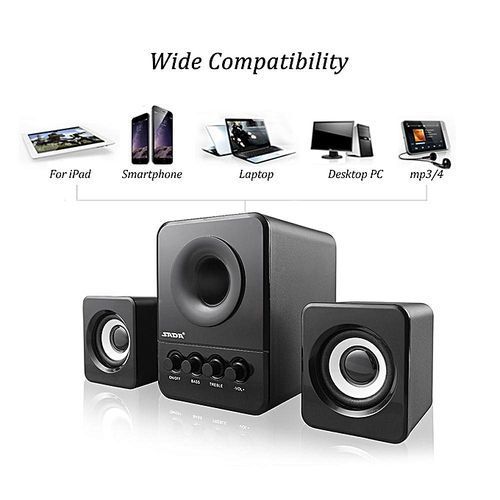 Wired Speaker Set - Black