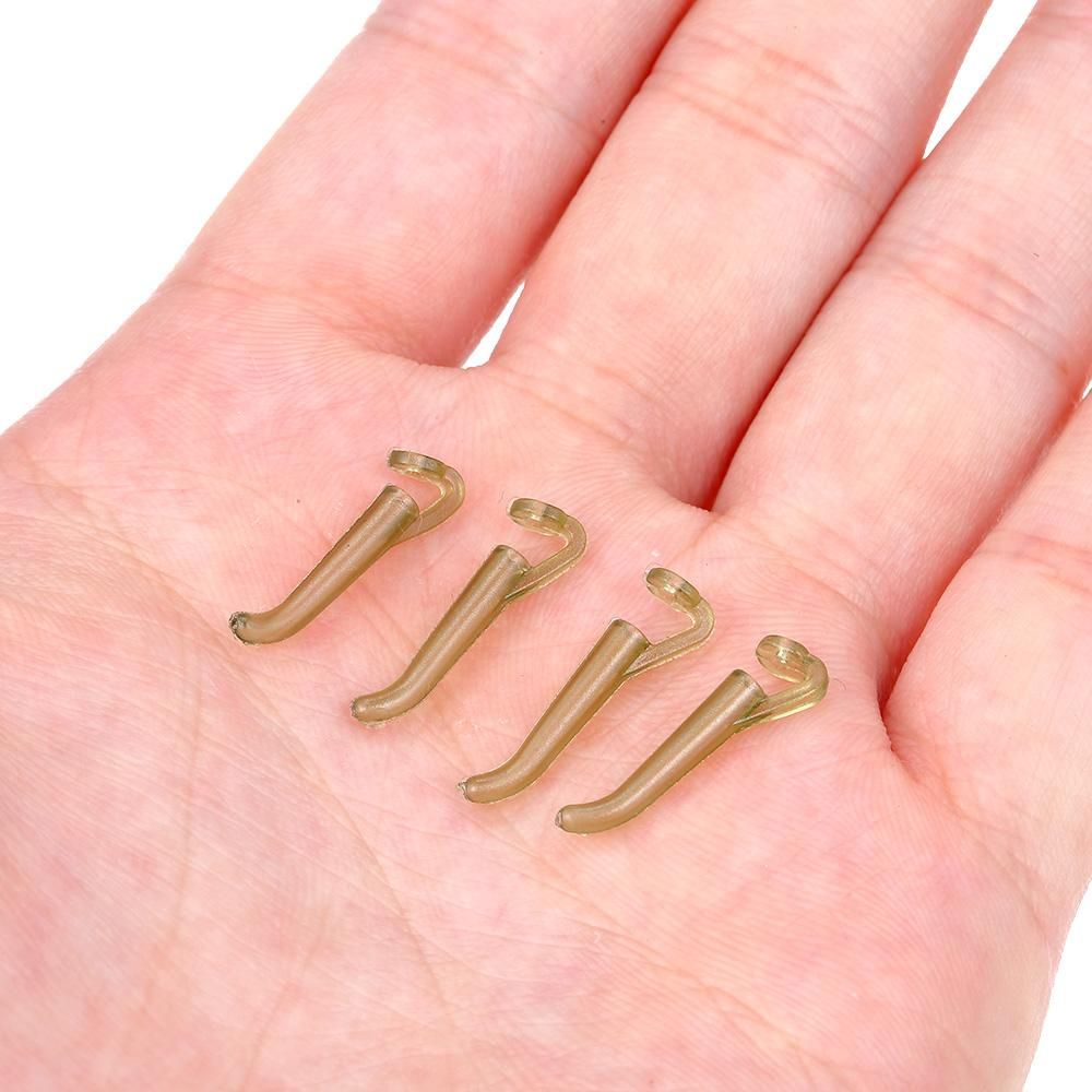 12Pcs Pop UP Hook Sleeves D-rig Aligner Carp Fishing Hair Rig Terminal Tackle Accessories