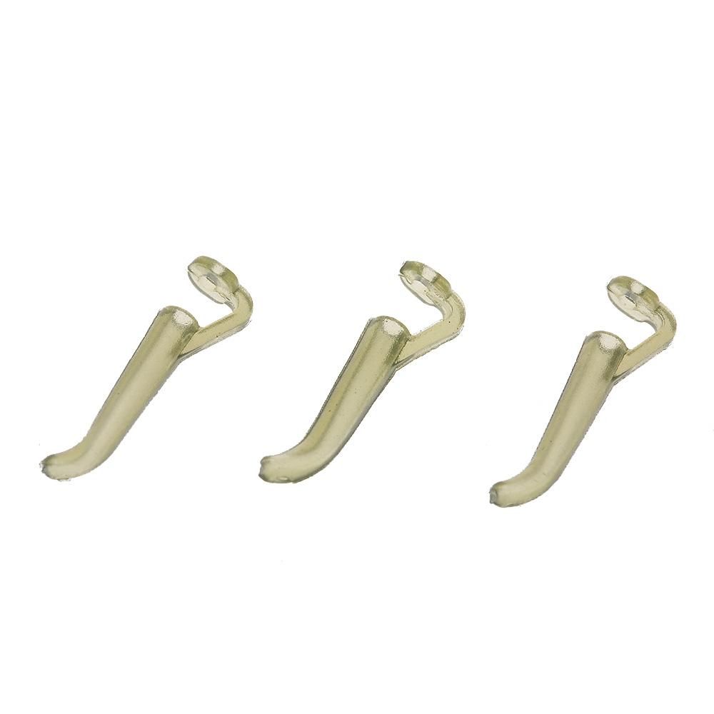 12Pcs Pop UP Hook Sleeves D-rig Aligner Carp Fishing Hair Rig Terminal Tackle Accessories