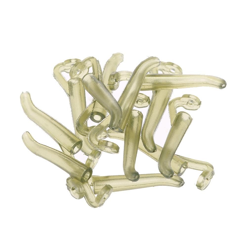 12Pcs Pop UP Hook Sleeves D-rig Aligner Carp Fishing Hair Rig Terminal Tackle Accessories