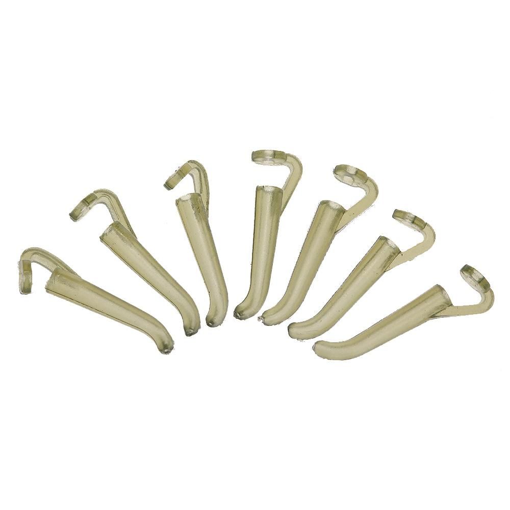 12Pcs Pop UP Hook Sleeves D-rig Aligner Carp Fishing Hair Rig Terminal Tackle Accessories