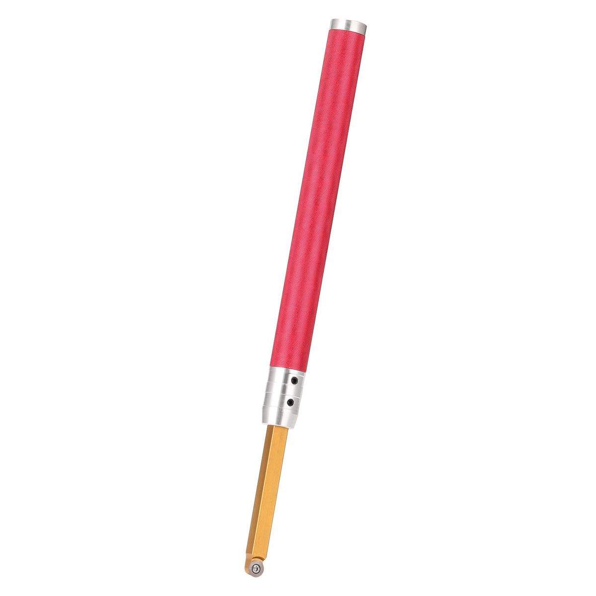 3pcs Woodworking Lathe Wood Turning Tool Holder Rotary Chisel with Red Handle and R6 Insert