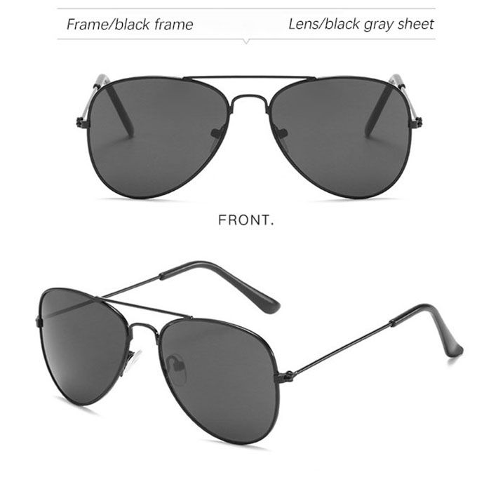 Boys Girls Kids Sunglasses - Black