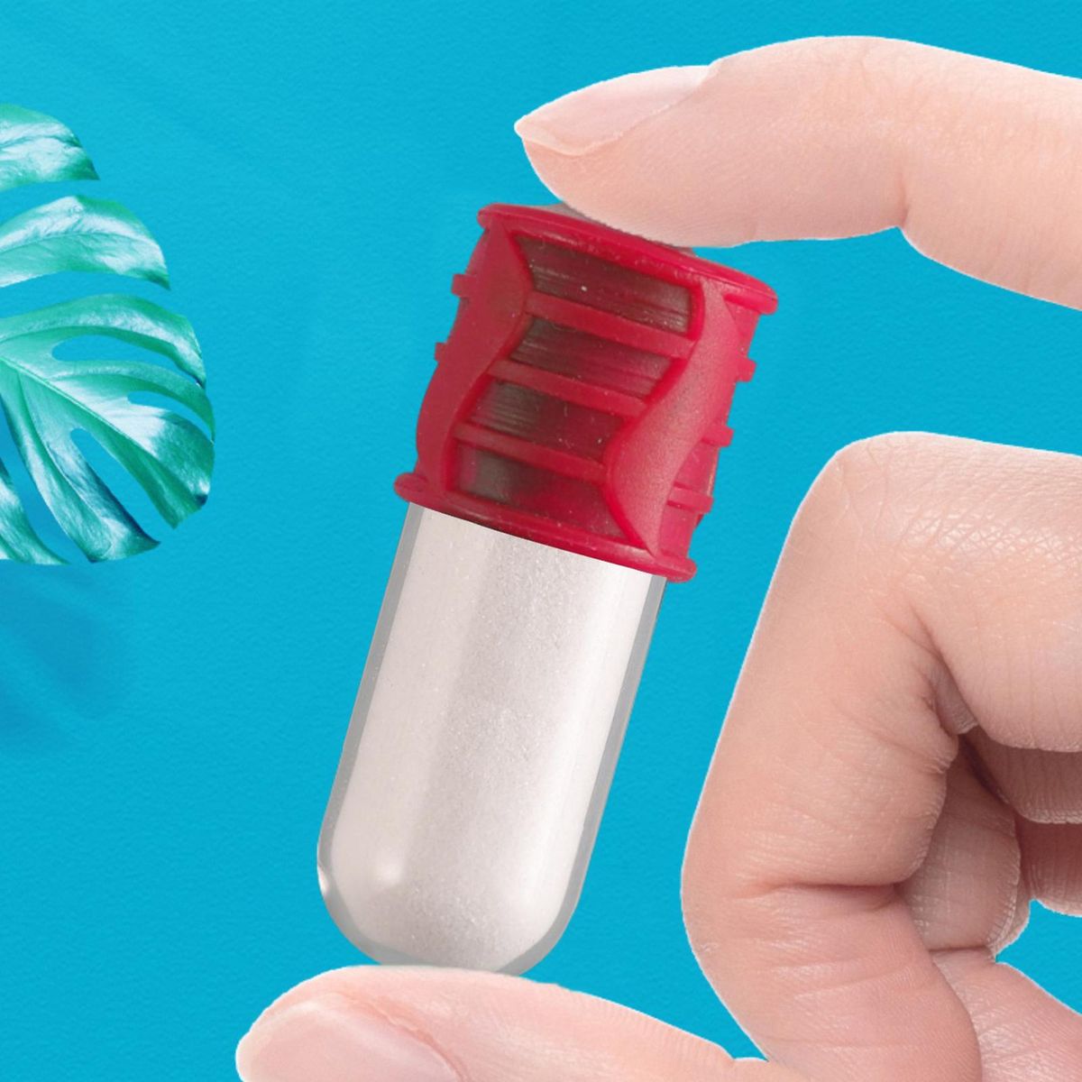 Aquarium Heating Rod Mini USB Submersible Aquarium Thermostat Red