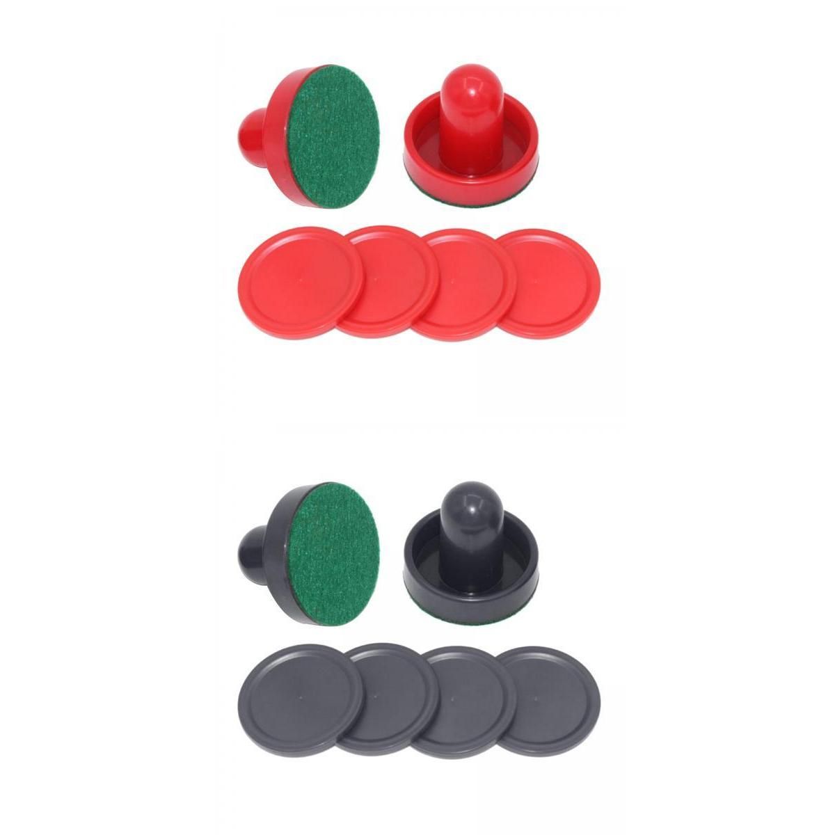 4PCS  Air Hockey Pushers And 8PCS Pucks