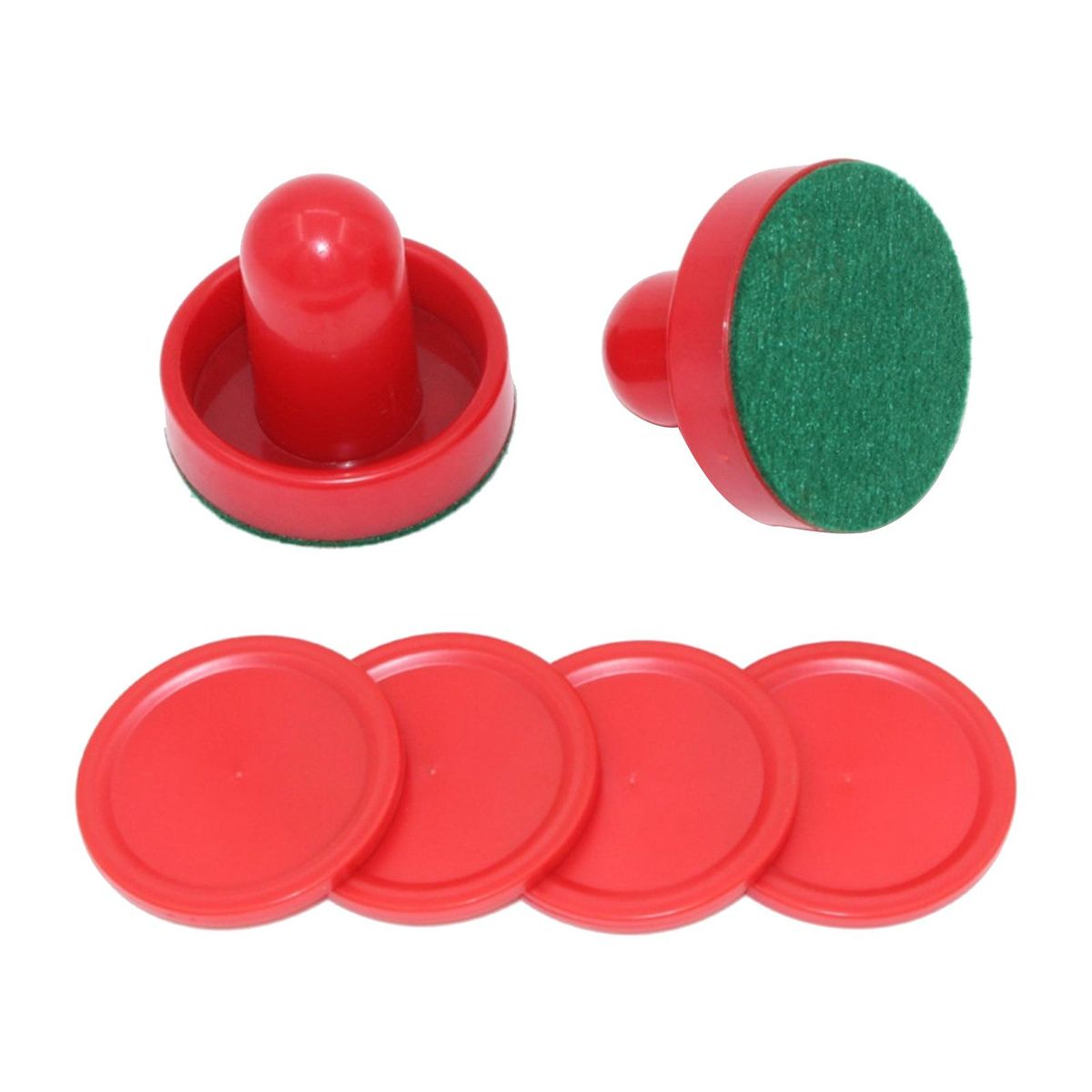 4PCS  Air Hockey Pushers And 8PCS Pucks