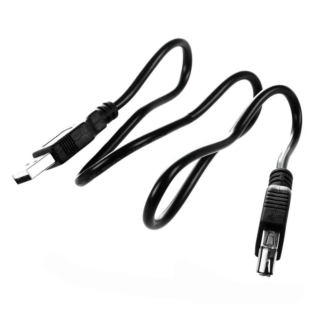 Black 0.6m USB Male to A Female Extender Data Adapter Cable