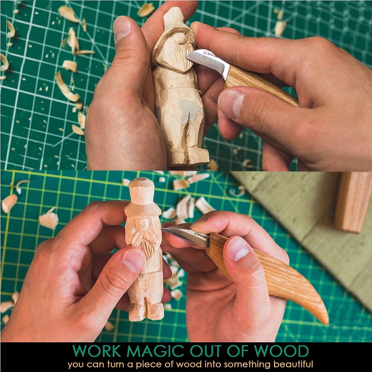 5 Pcs Carving Wood Blocks Whittling Wood Blocks Basswood