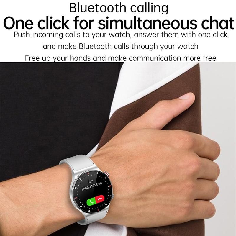Bluetooth Call Smart Watch Men Sports Fitness Tracker Waterproof Smartwatch Large HD screen for huawei Xiaomi phone+box