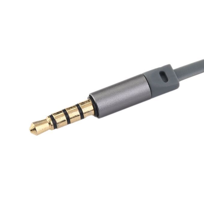 M410   Earphone Wired    R B  Hifi Earphones Headset With Mi -grey