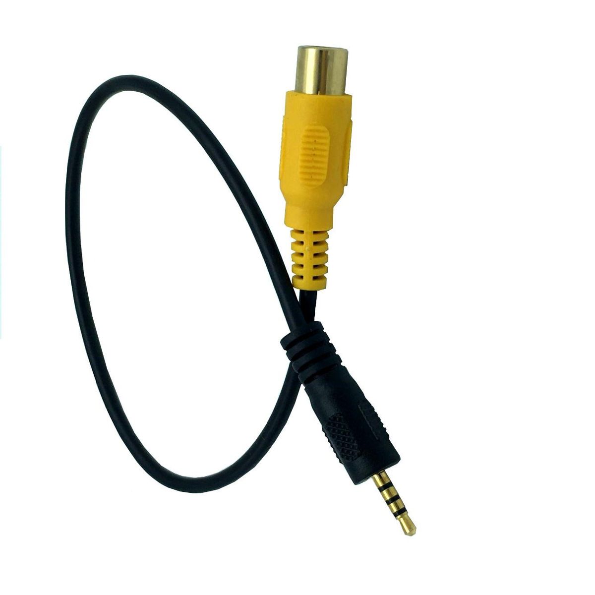 RCA to 2.5mm AV-IN Cable Car Rear View Camera TO GPS 2.5mm