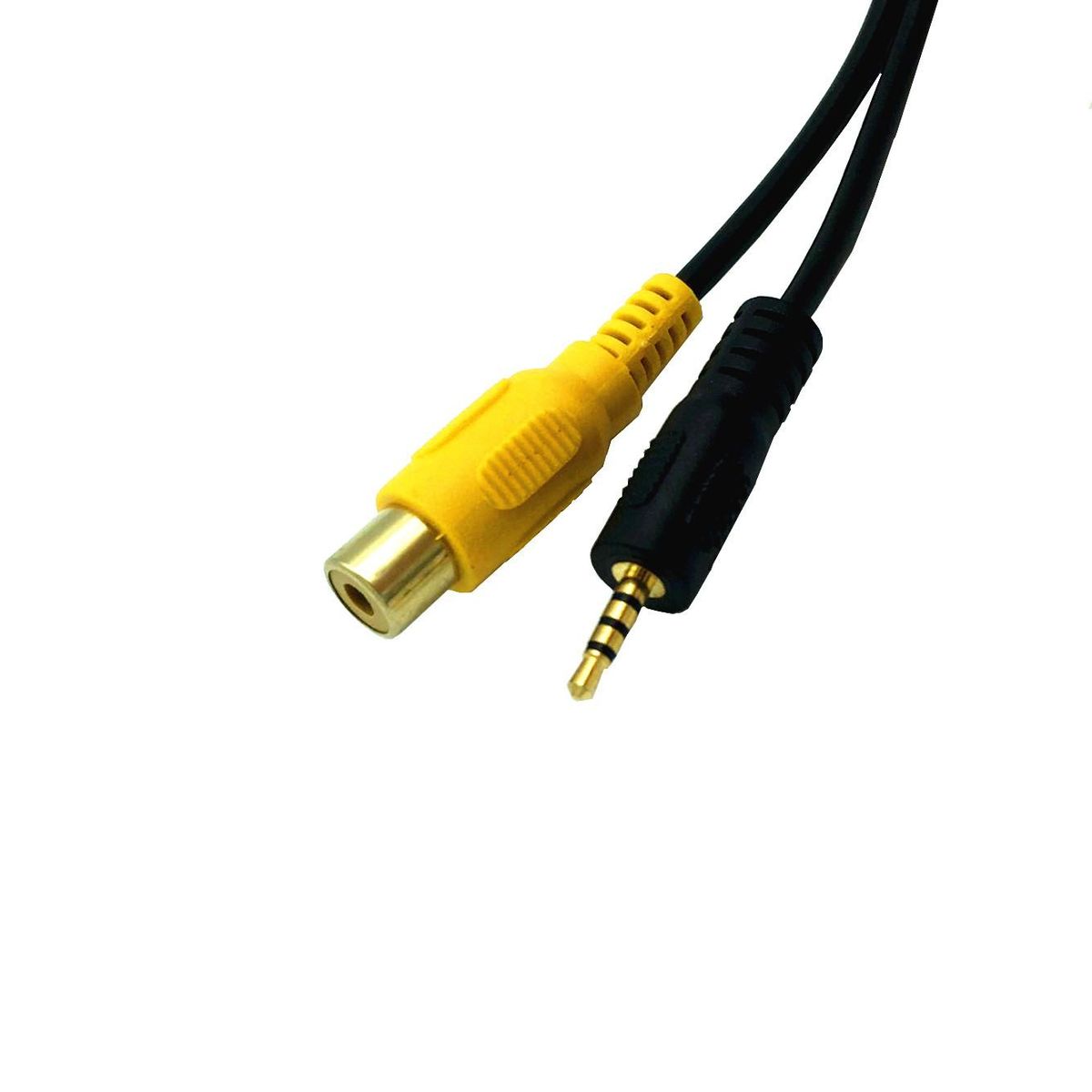 RCA to 2.5mm AV-IN Cable Car Rear View Camera TO GPS 2.5mm