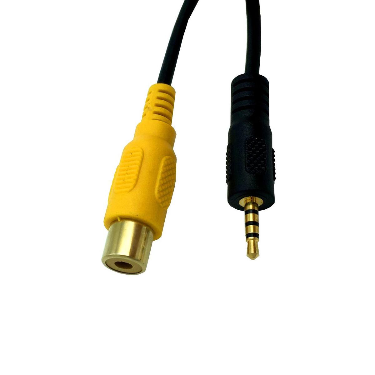 RCA to 2.5mm AV-IN Cable Car Rear View Camera TO GPS 2.5mm