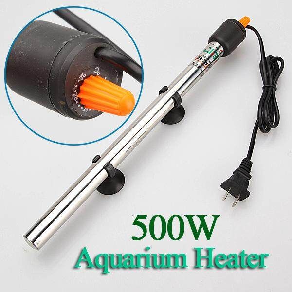 6x500W Submersible Automatic Aquarium Fish Tank Pond Water Heater Up To 250L New
