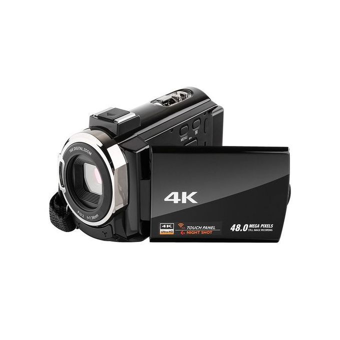 Video Camera Camcorder Recorder With External Microphone