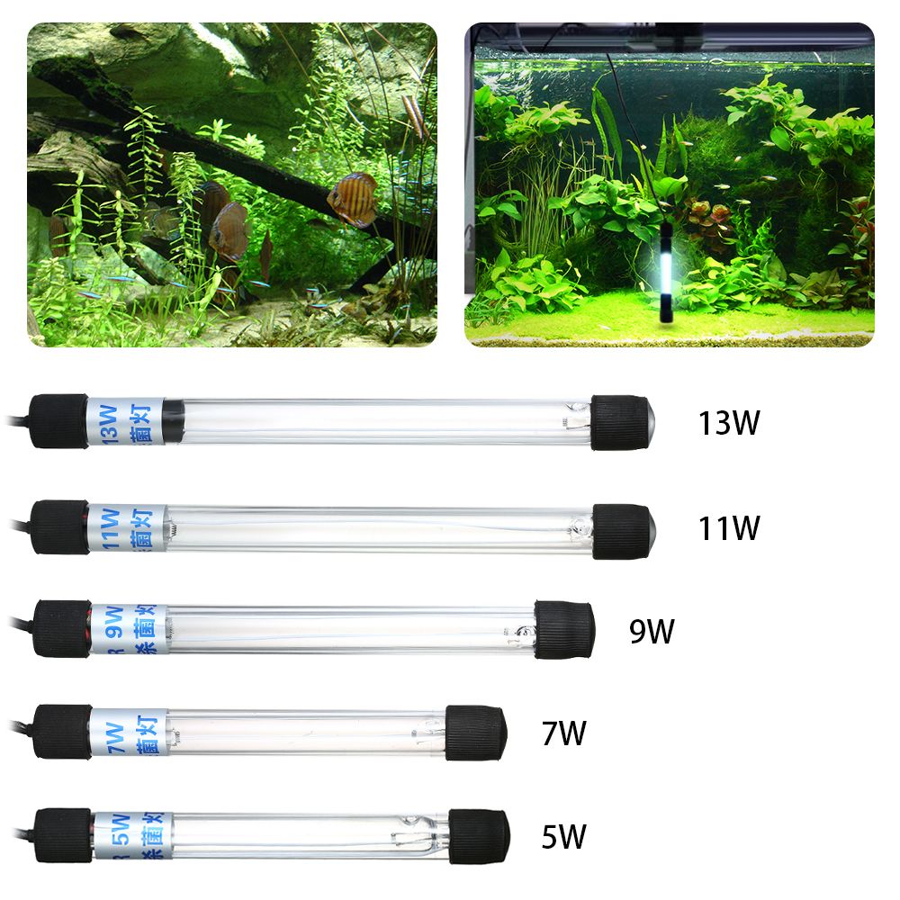 13W Uv Light Sterilization Lamp Submersible Ultraviolet