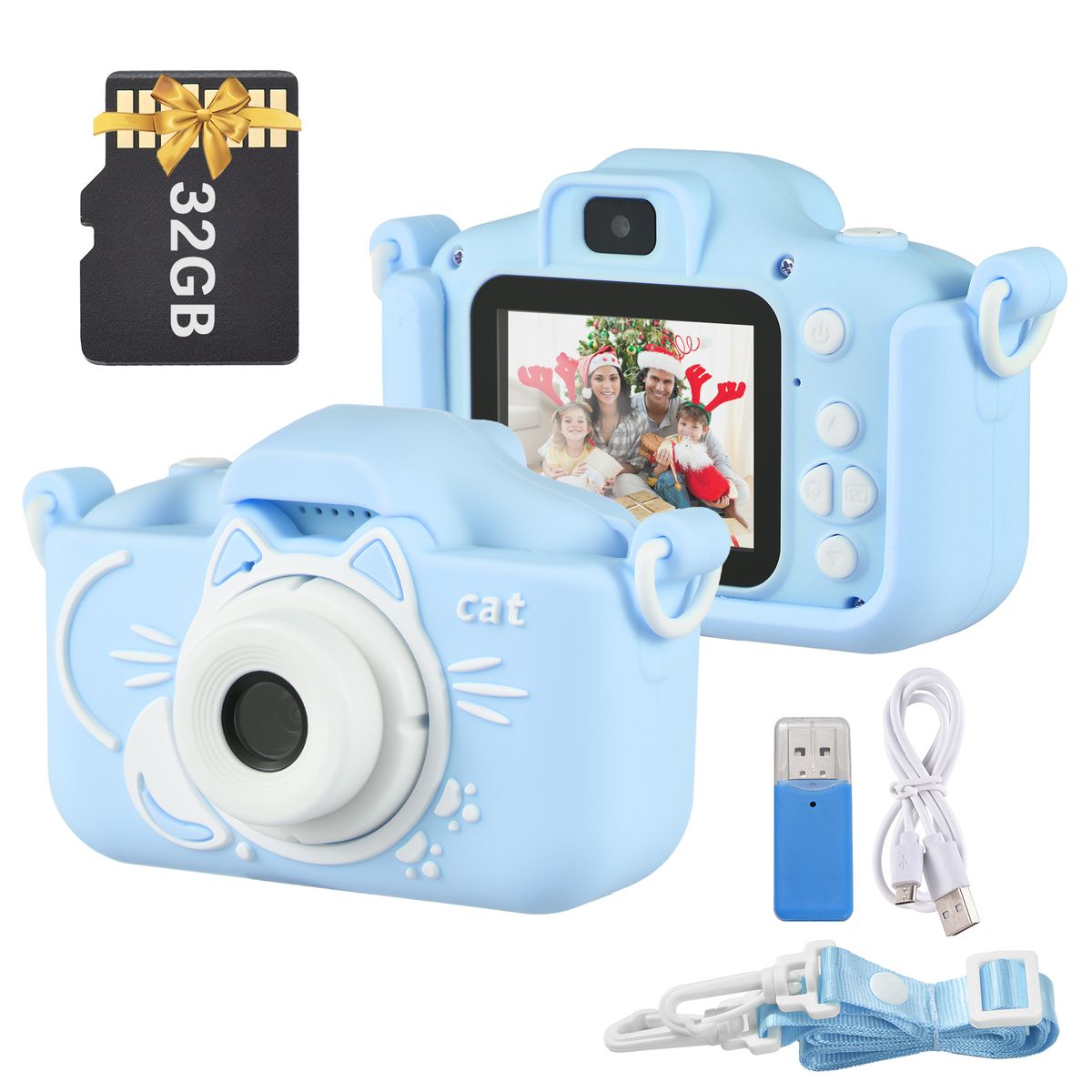 Andoer X8 Mini Camera Kids Camera Digital Camera 1080P