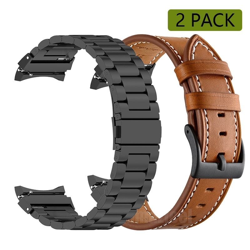 Genuine Leather Strap For Samsung Galaxy Watch 5 44mm 40mm