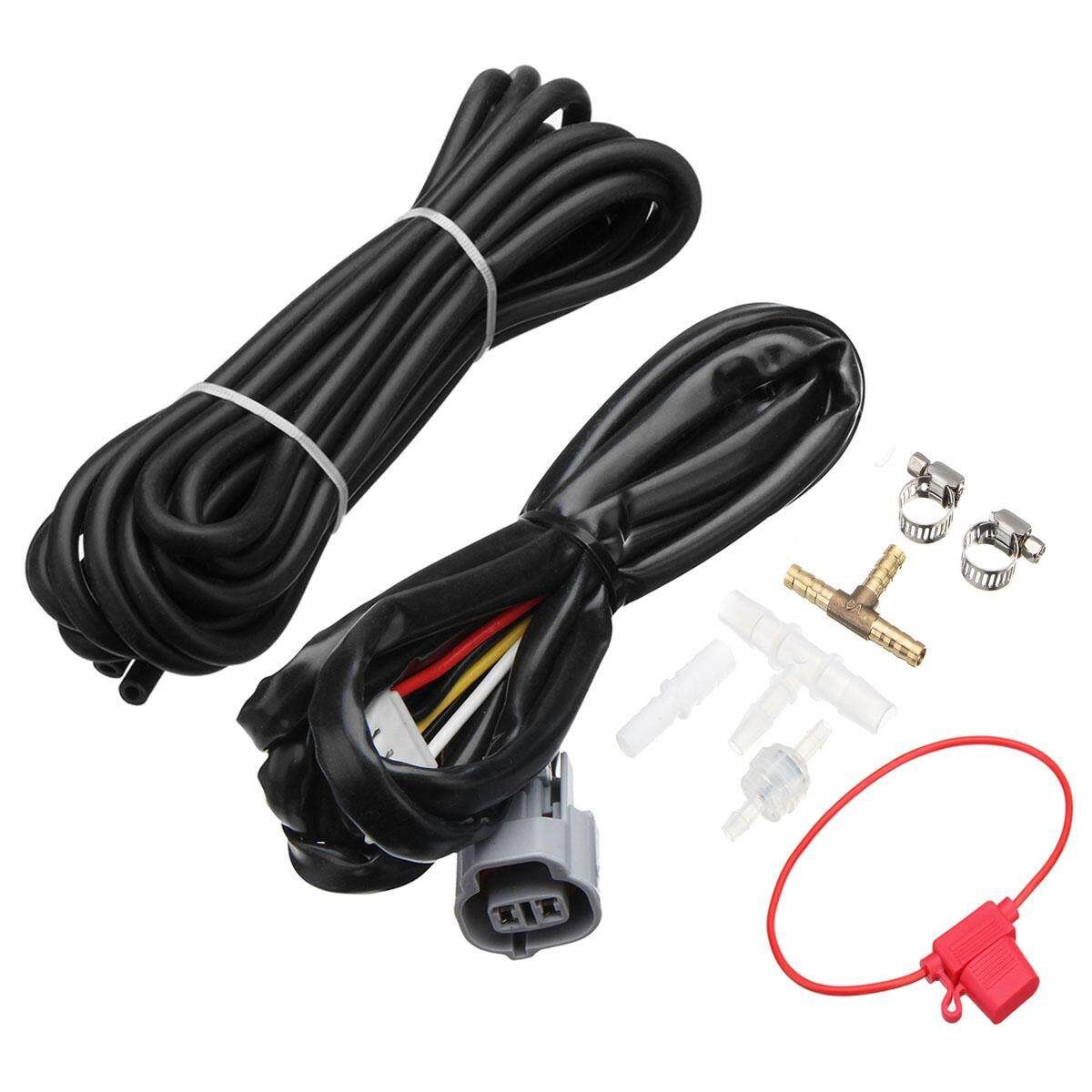 Exhaust Control Valve Set With Vacuum Actuator CUTOUT 2.5" 63mm Pipe CLOSE STYLE