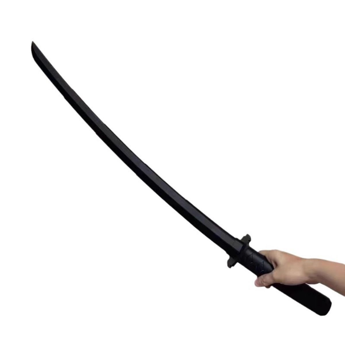 Gravity Throwing Cutter Telescopic Fun Cutter Toy Flexible for Kids Black