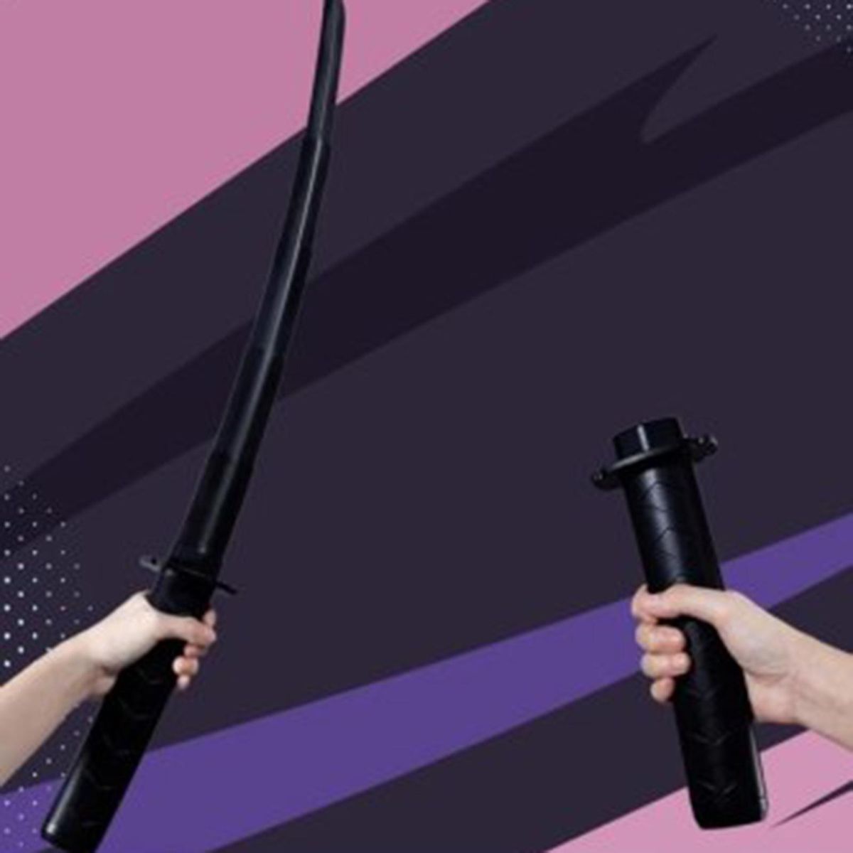 Gravity Throwing Cutter Telescopic Fun Cutter Toy Flexible for Kids Black