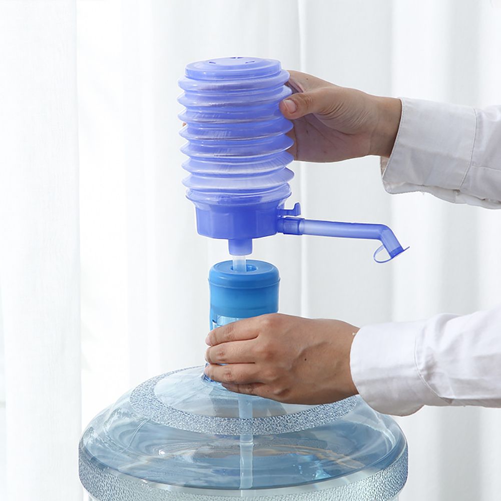 Manual Water Drinking Bottle Jug Water Pump Dispenser Camping Drinking Bottle Switch Spigot 5&6 Gallon Water Dispenser Portable