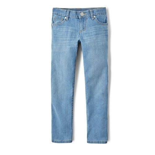 Girls Basic Skinny Jeans - True Indigo Wash