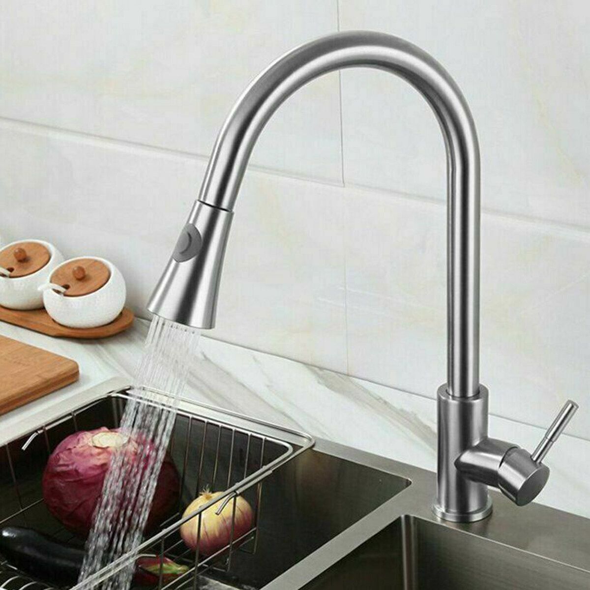 Kitchen Tap Head Water Faucet Sprayer Spray Head Replacement Mixer Tap Pull Out