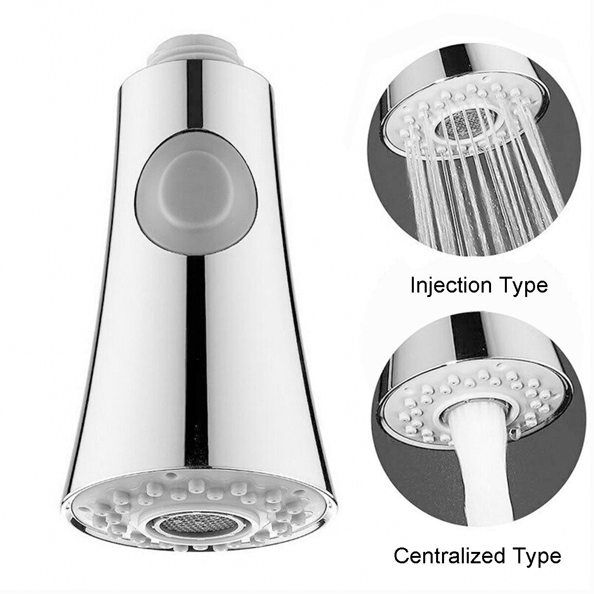 Kitchen Tap Head Water Faucet Sprayer Spray Head Replacement Mixer Tap Pull Out