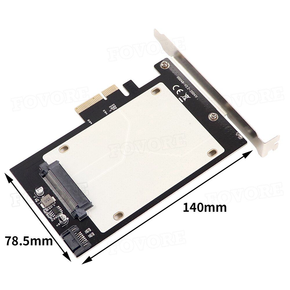 PCIe To SATA SFF-8639 U.2 SSD Adapte U.2 To PCI-e PCI Express Converter Controller Expansion Card