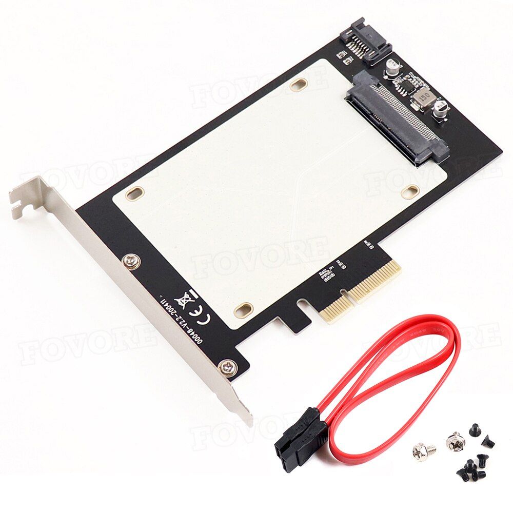 PCIe To SATA SFF-8639 U.2 SSD Adapte U.2 To PCI-e PCI Express Converter Controller Expansion Card