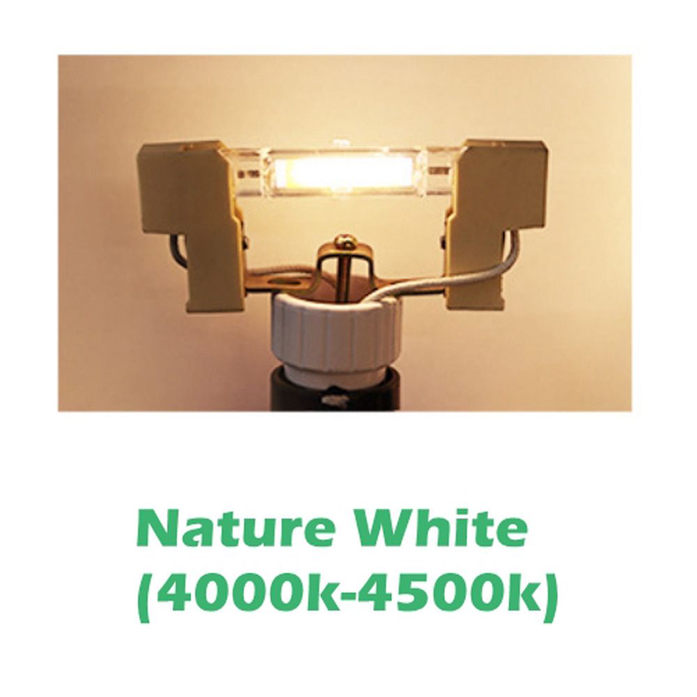 R7S LED COB Lamp Bulb 78mm 118mm 15W 30W 40W Glass Tube