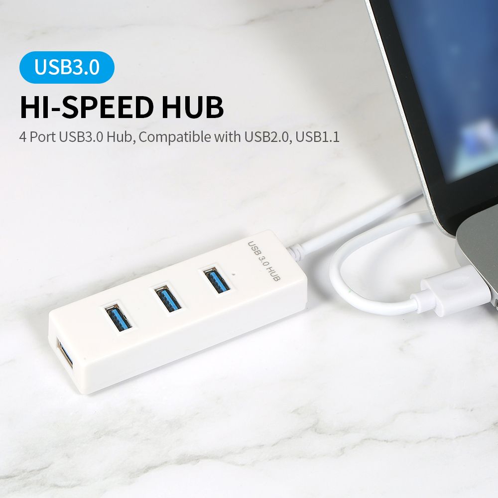 USB3.0 Hi-speed Hub 4 Port USB3.0 Hub With Micro USB Power