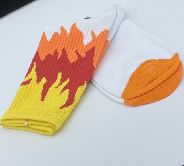 Pattern Multicolor Stylish Punk Men's Socks