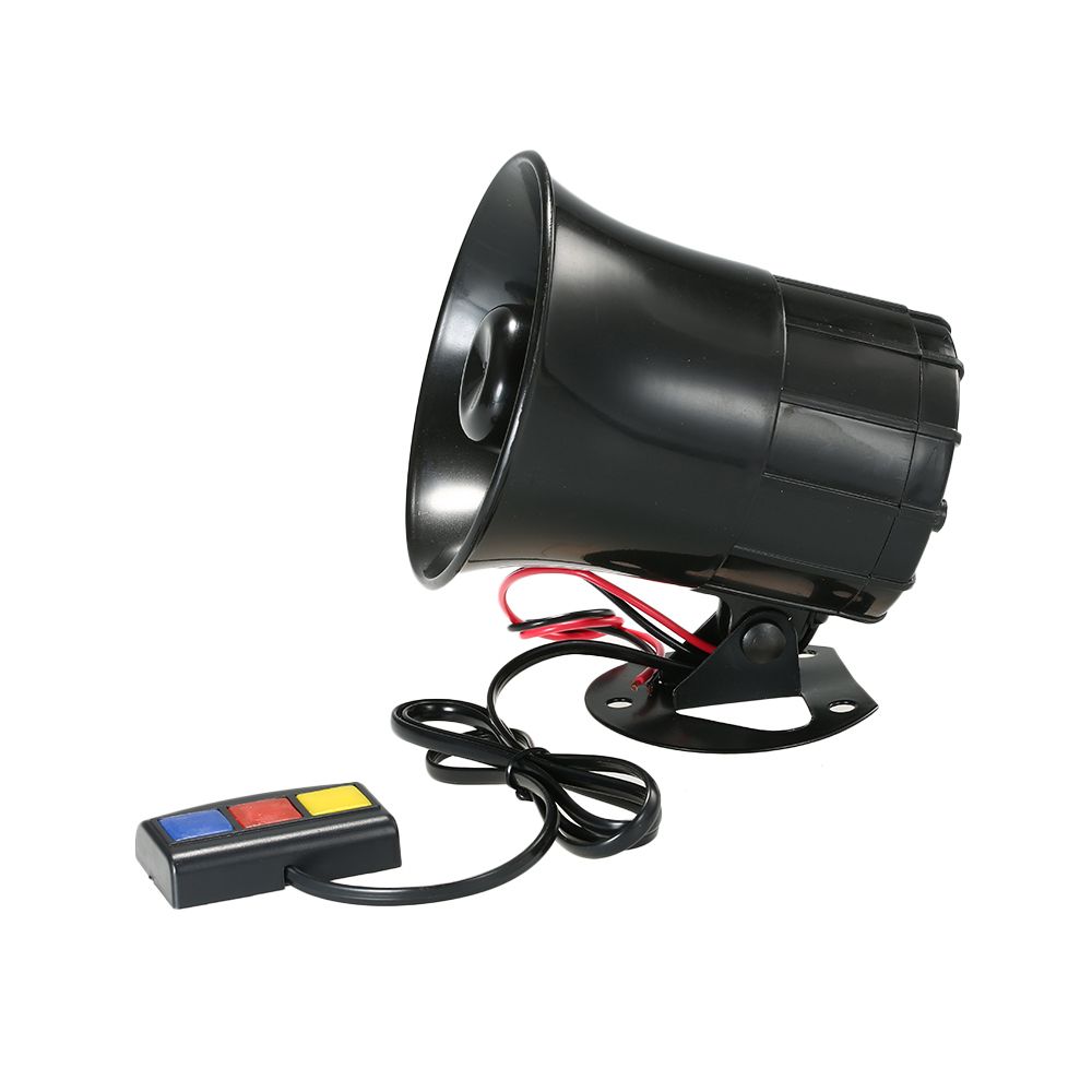 DC 12V 3 Tone Sounds Loud Speaker Security Warning Siren