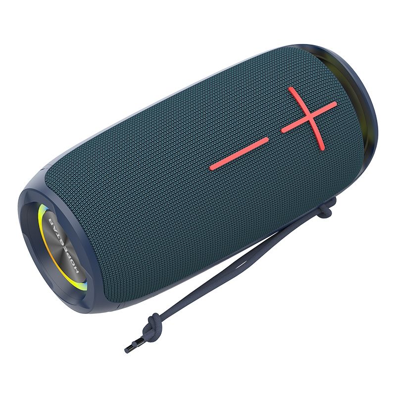 P29  Portable Outdoor Waterproof Round Square Head Bluetooth Speaker, Support Hands-free Call & U Disk & TF Card & 3.5mm AUX & FM(Green)