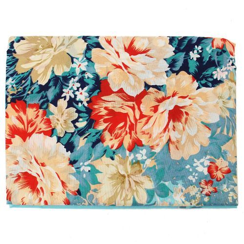 Blue Flower Single N Double Queen King Size Bed Set Pillowca