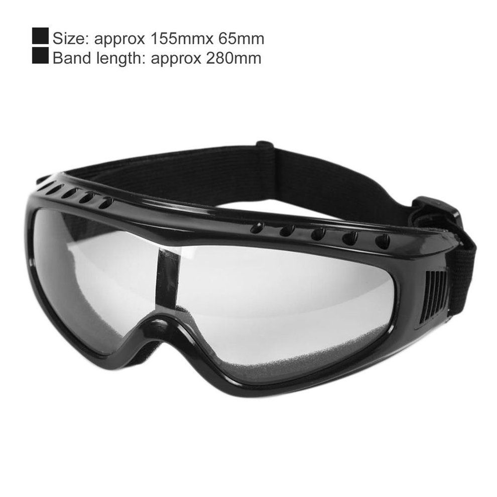 Airsoft      Ball Gl Es Wind Dust Motor Y Le Prote Tion-transparent