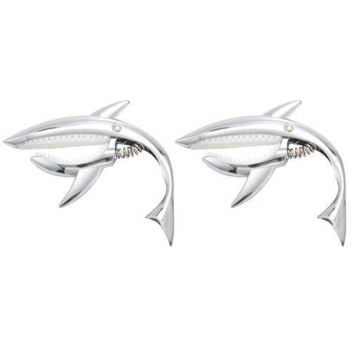2 Pack Shark Design Guitar Capo For Acoustic And