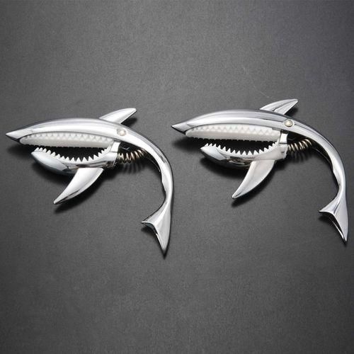 2 Pack Shark Design Guitar Capo For Acoustic And