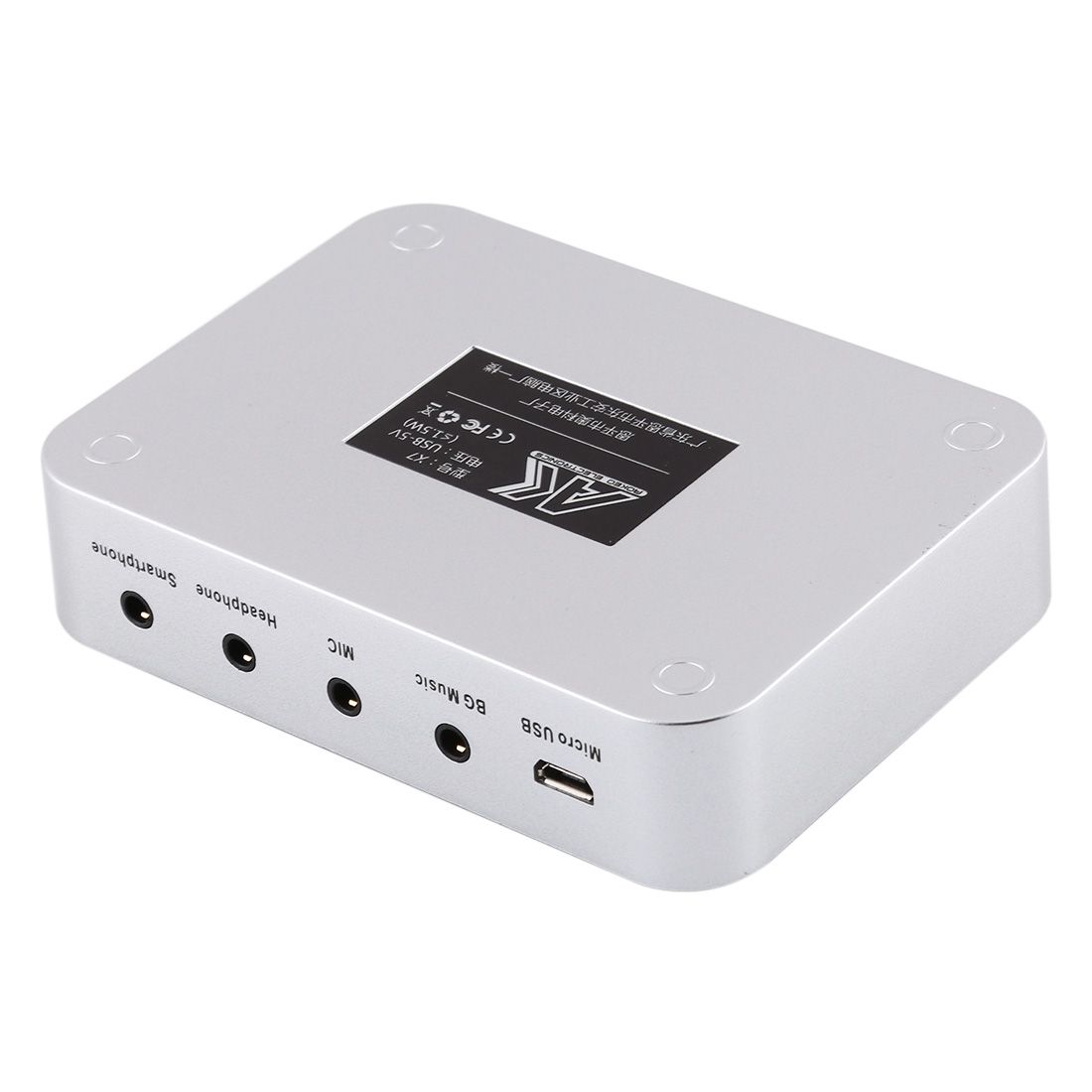 X7 Live Broadcast Audio USB Headset Microphone Webcast Entertainment Streamer Sound Card