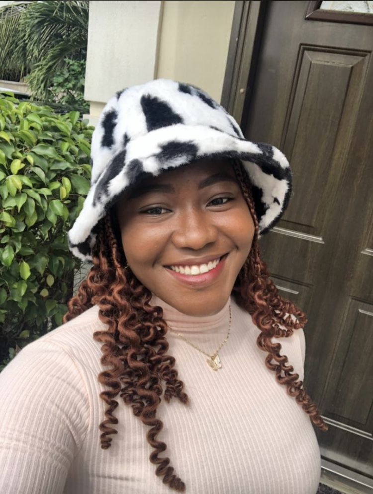 NEW FASHION UNISEX Cow Print Thickened Bucket Hat Plush Wide Brim Foldable-Cow